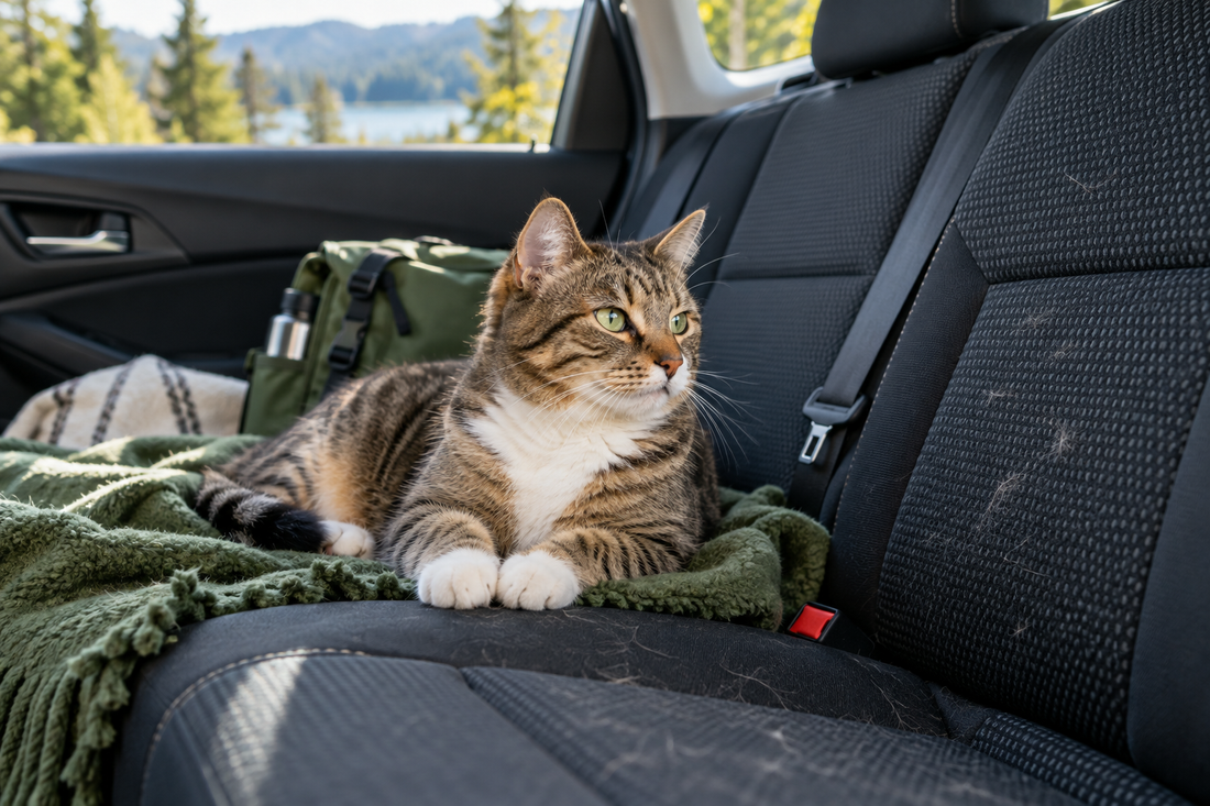 Tierhaare im Auto entfernen: So bleiben Sitze sauber